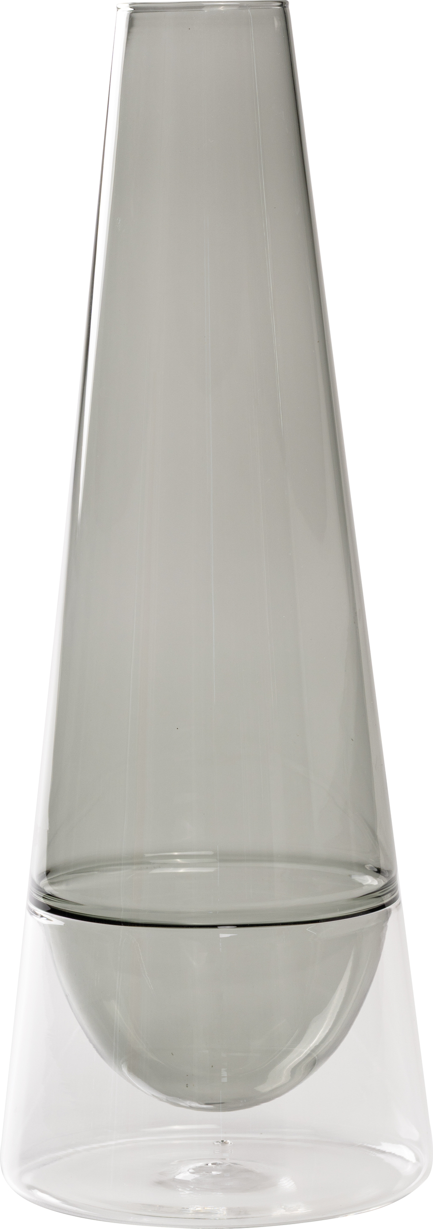 Conosfera Vase 35 cm, grey