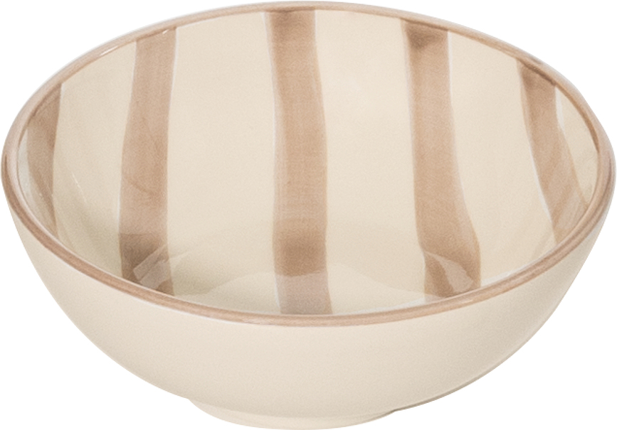 Cuenco a rayas Lido, 13 cm
