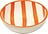 Cuenco Lido Righe a rayas, 13 cm, naranja