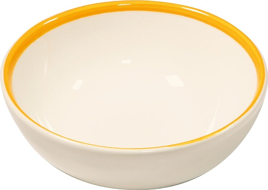 Cuenco Lido Rim, 13 cm, amarillo