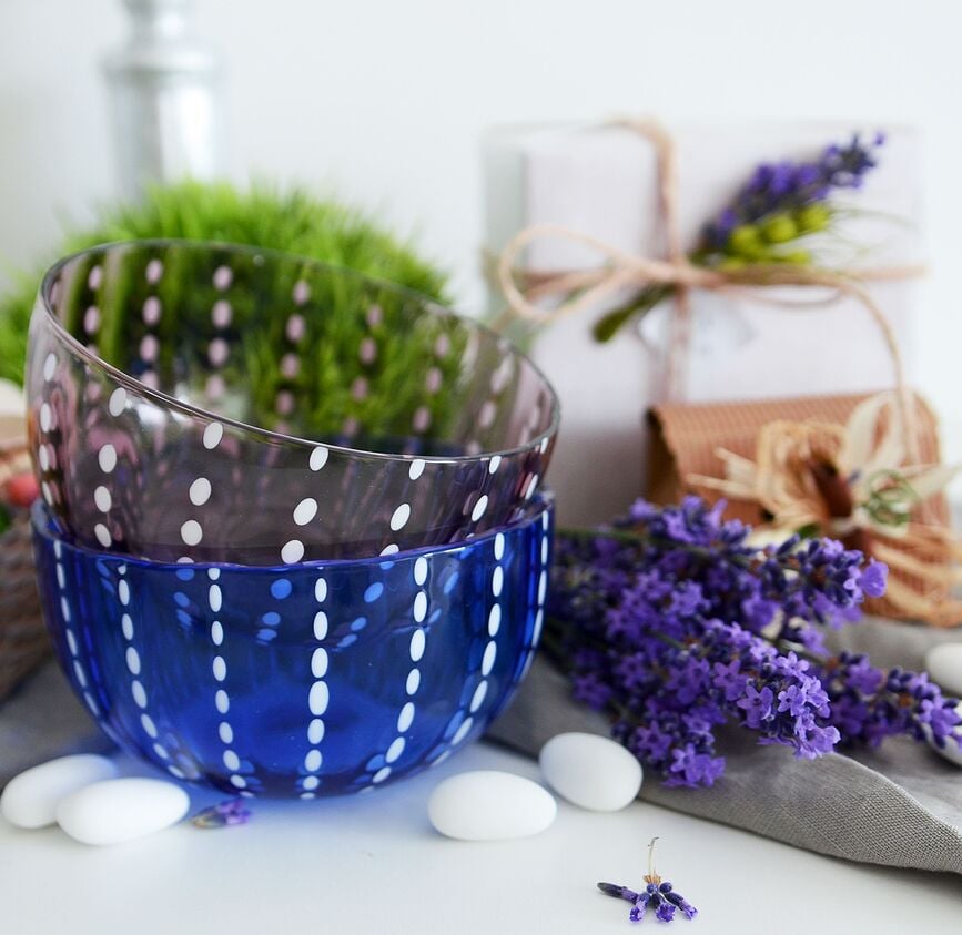 Cuenco Perle, 380 ml, aguamarina