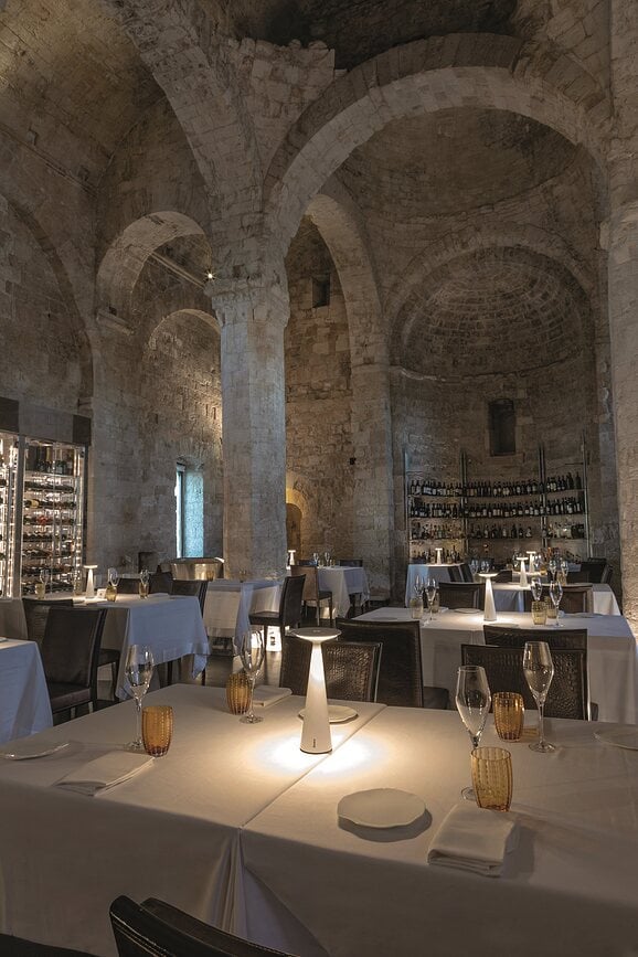 Dama Svetilka brezžična, 29 cm, bela