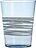 Filante Wasserglas 400 ml aquamarin