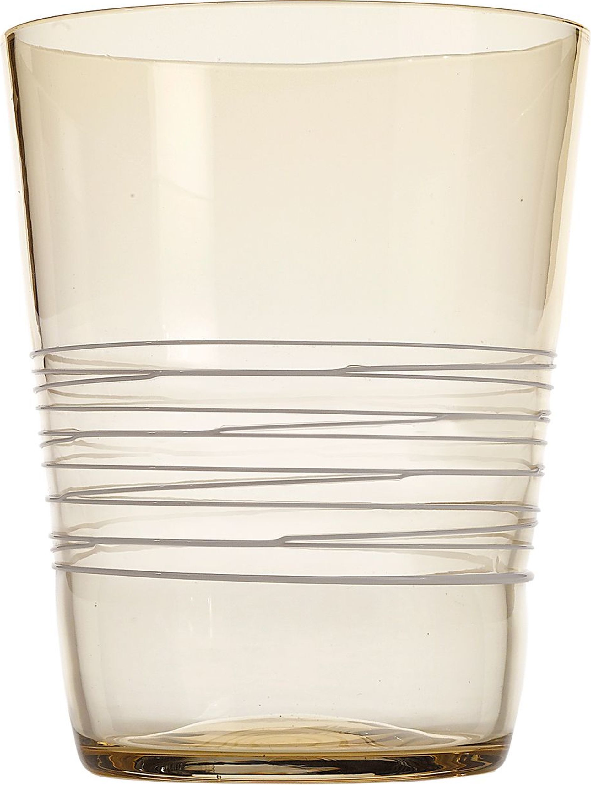 Filante Wasserglas 400 ml bernsteinfarben