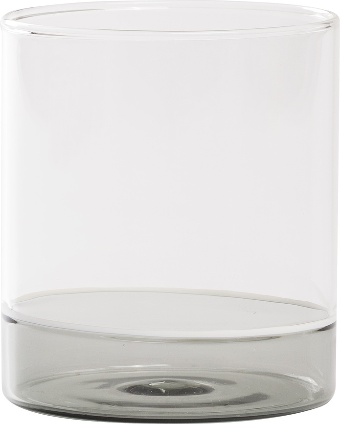 Filo glas 440 ml, grå