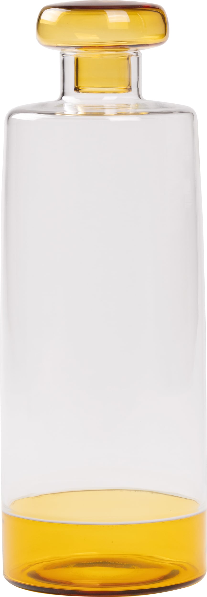 Filo Glasflasche 1 l, gelb