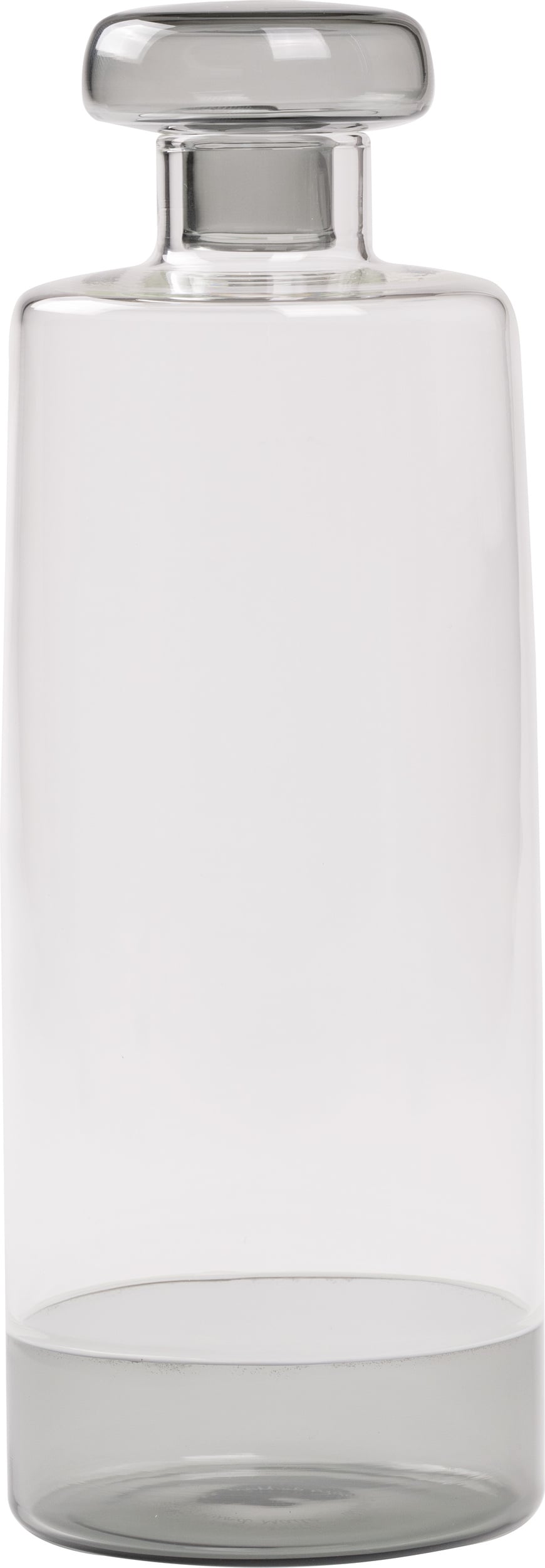 Filo Glasflasche 1 l, grau