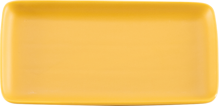 Fuente Levante, 23 x 12,5 cm, amarillo