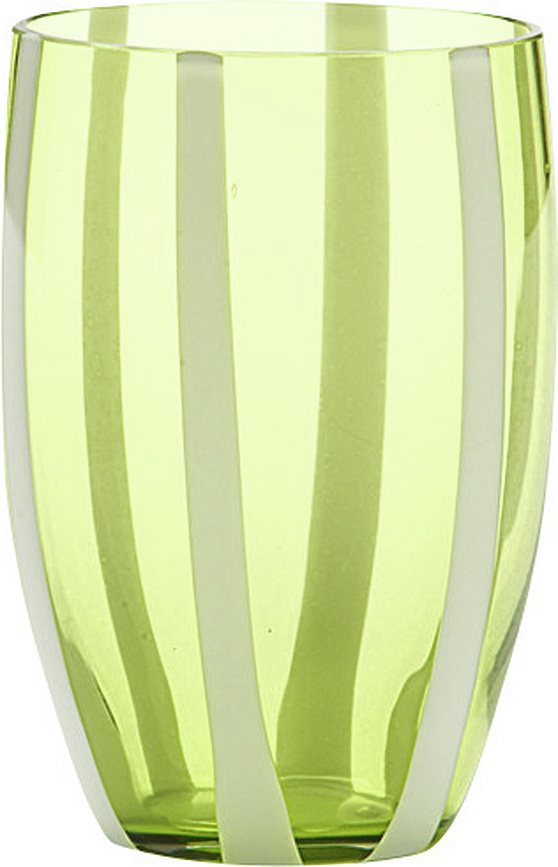 Gessato Glas 320 ml, äppelgrön