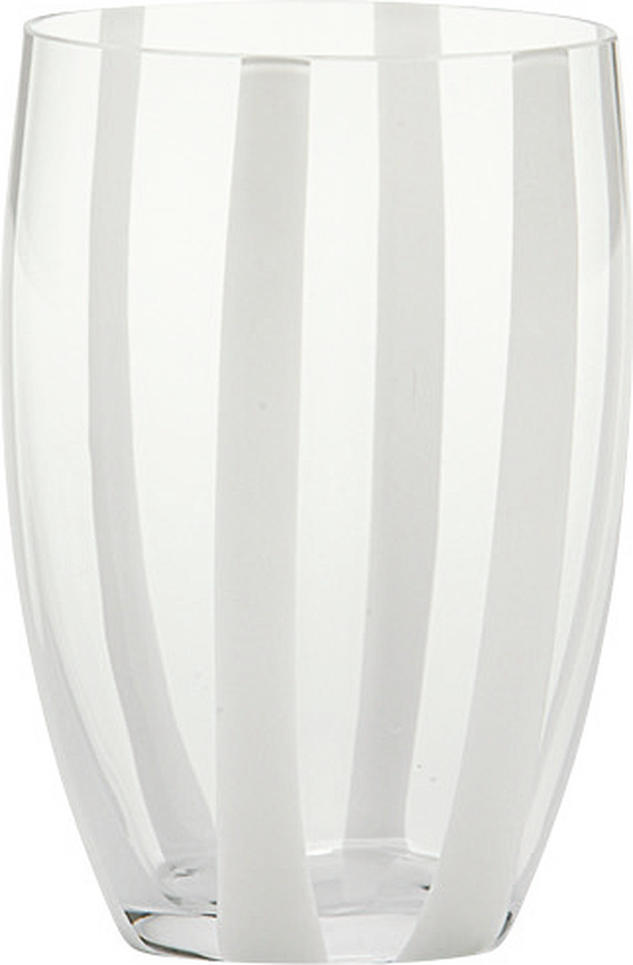 Glas Gessato 320 ml gennemsigtig