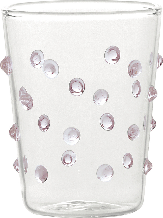 Glas Party Junior 95 ml lyserød