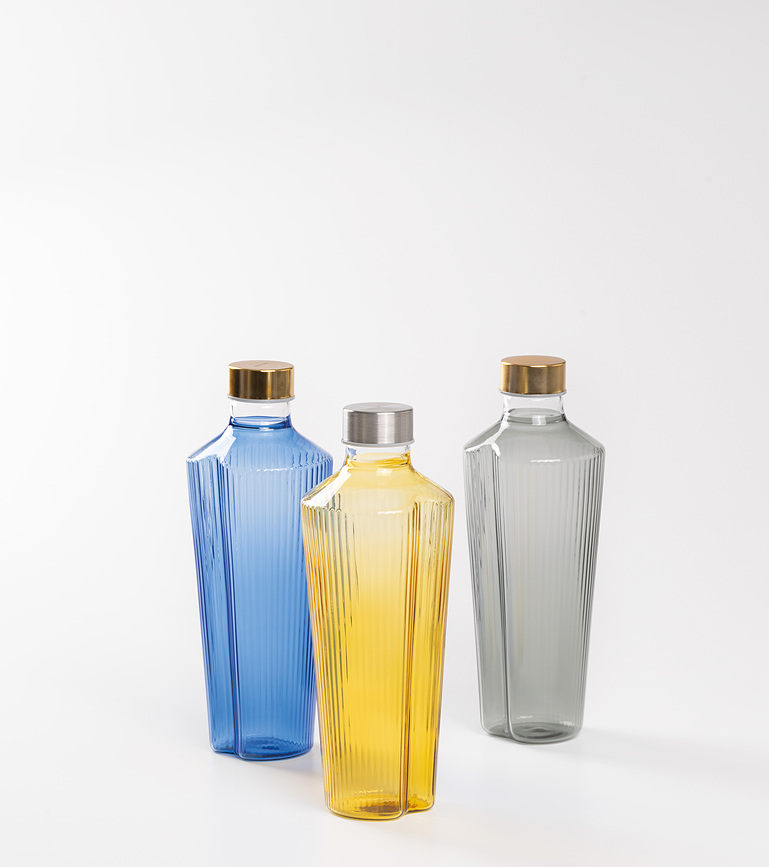 Γυάλινο μπουκάλι Handy 900 ml μπλε