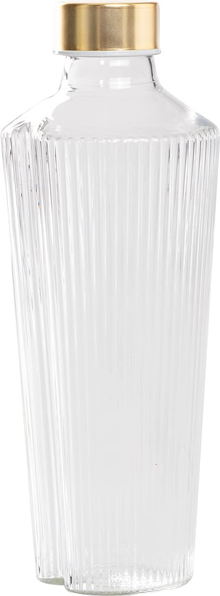 Handy glazen fles 900 ml, transparant