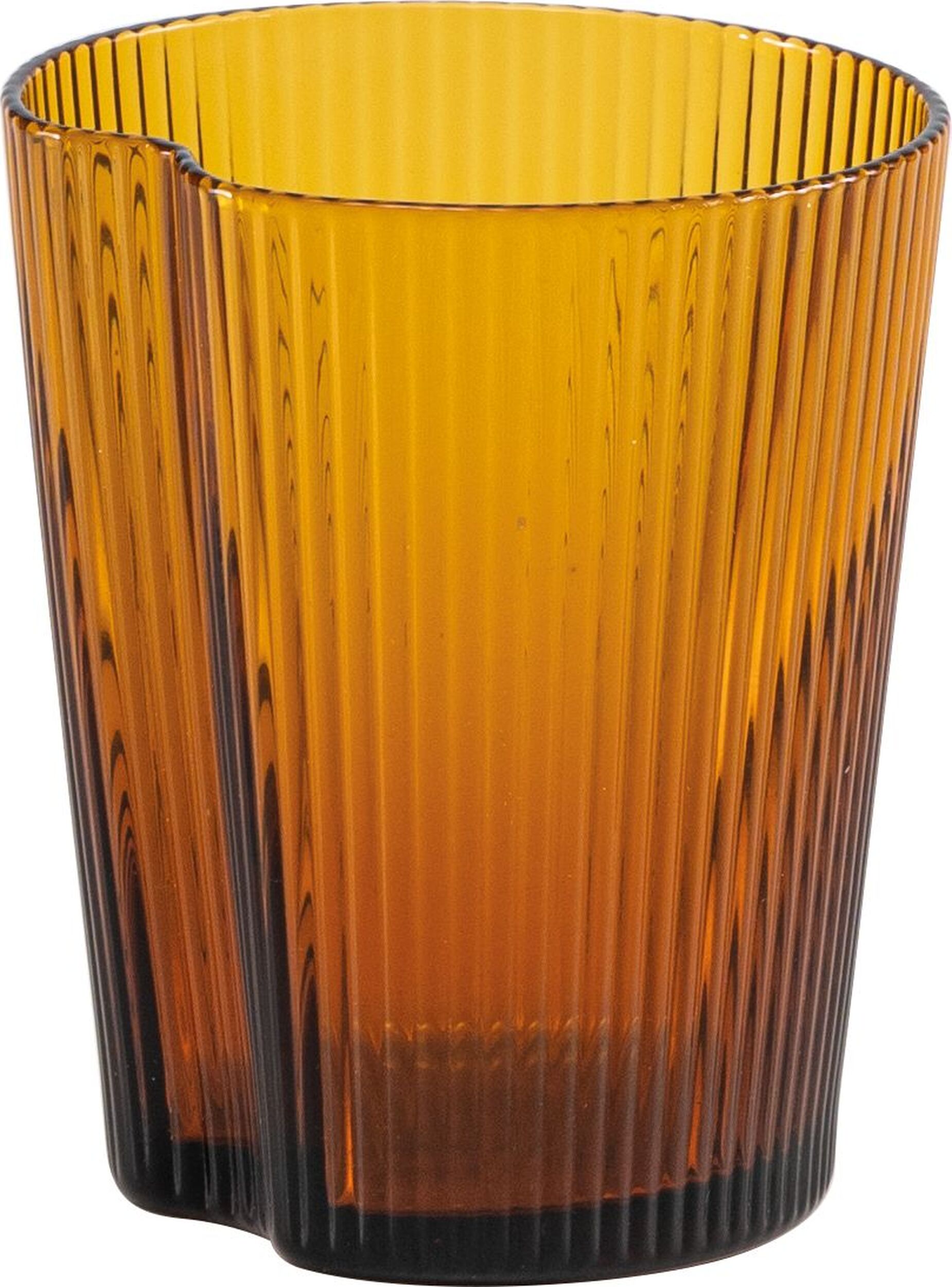 Handy Wasserglas 335 ml bernsteinfarben