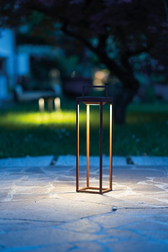 Home Lampa solarna 56,5 cm smeđa