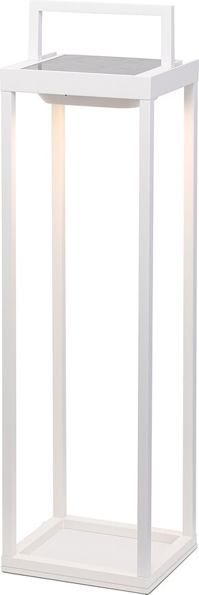 Home Lampe solaire, 56,5 cm, blanche