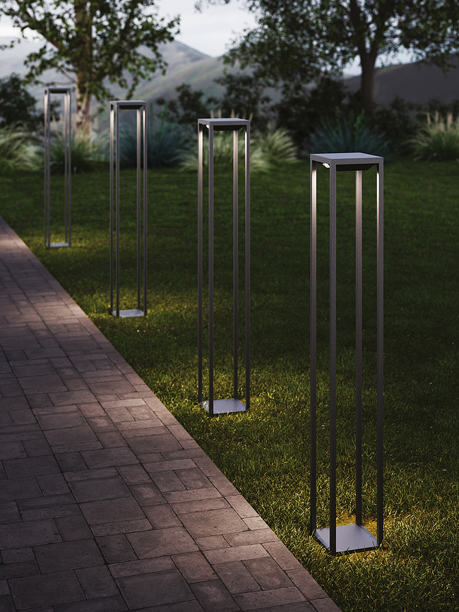 Home Solar Lampe de Jardin solaire, 100 cm, bronze