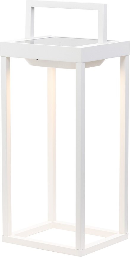 Home Solarlampe 37 cm, hvid