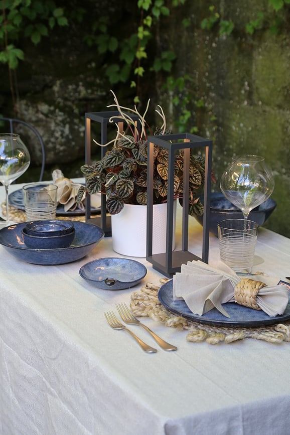 Home Svetilka brezžična, 29,4 cm, temno siva