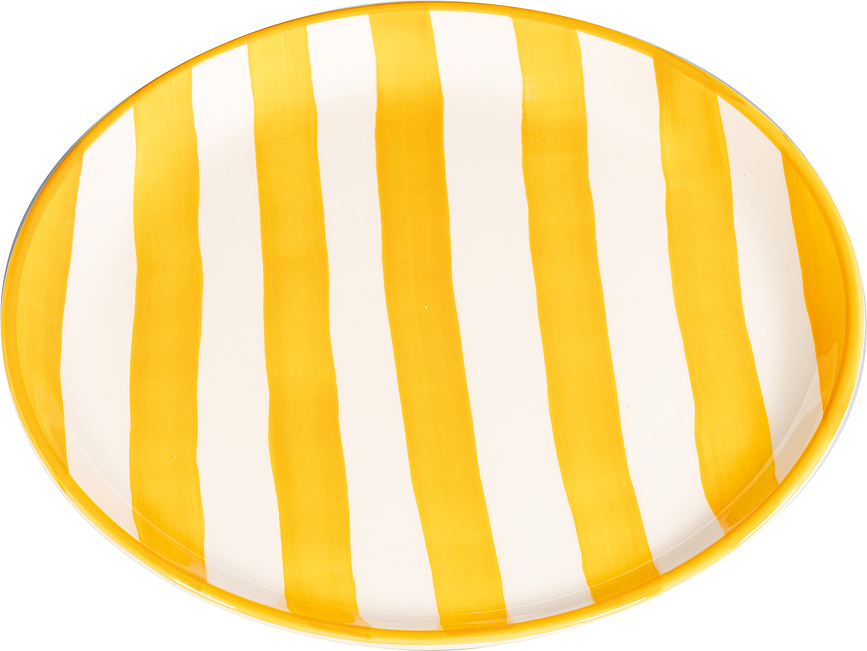 Hommikusöögitaldrik Lido Righe, triibuline, 21 cm