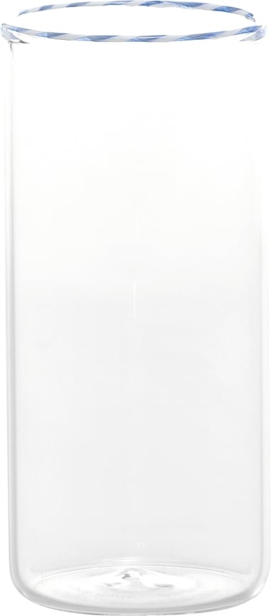 Intrecci Čaša visoka 420 ml bijelo-plava