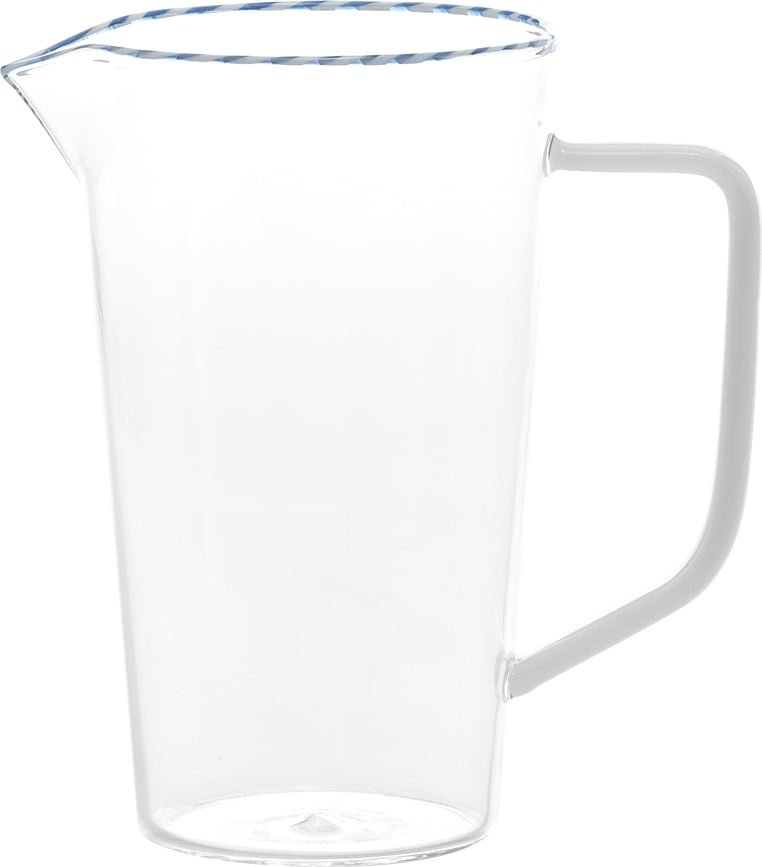 Intrecci Vrč 840 ml bijelo-plavi