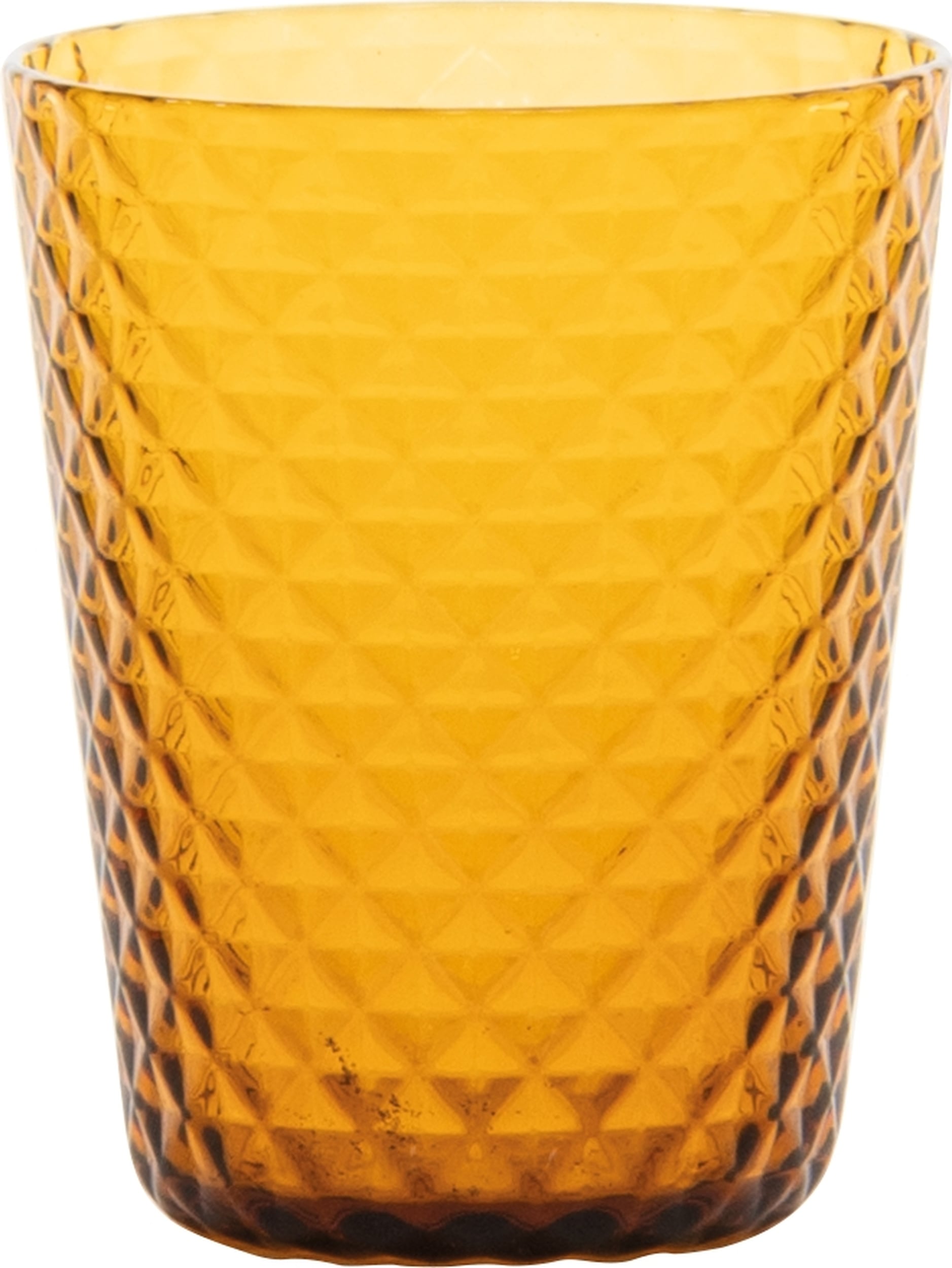 Isolano Wasserglas 330 ml bernsteinfarben