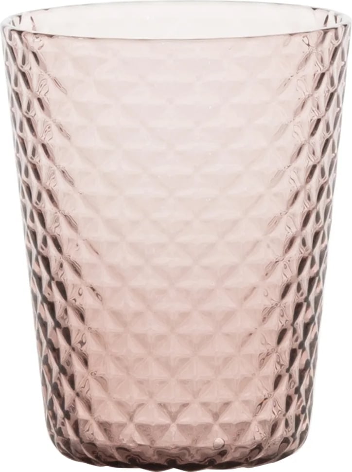Isolano Wasserglas 330 ml hellrosa