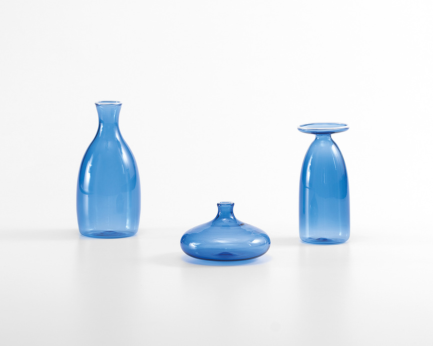 Jarrón Un Fiore, 13 cm, azul