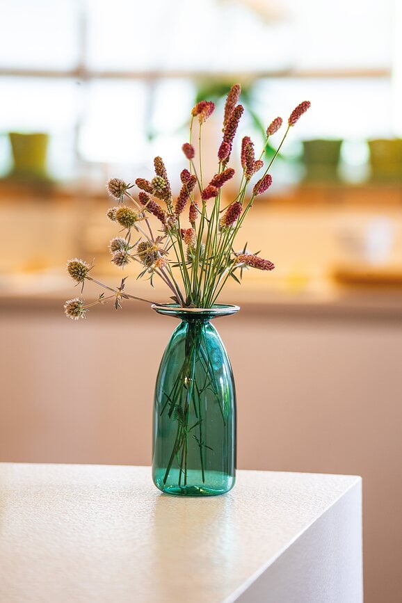 Jarrón Un Fiore, 13 cm, azul