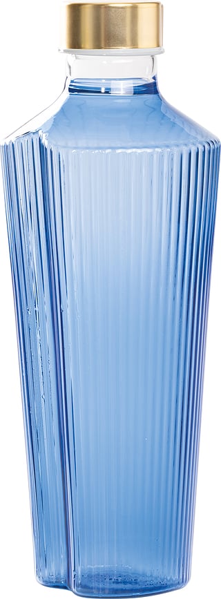 Klaaspudel Handy 900 ml, sinine
