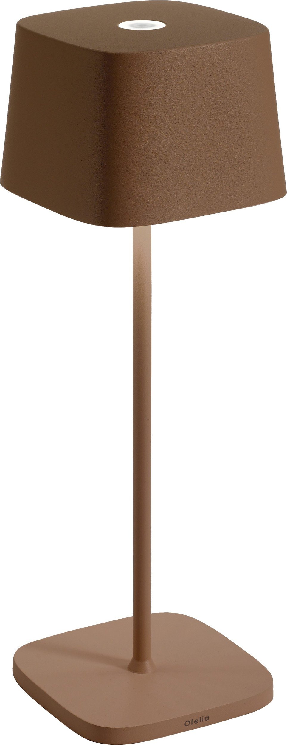 Lampa bezprzewodowa Ofelia 29 cm brązowa