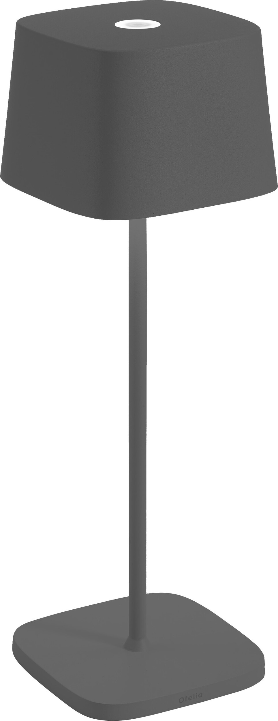 Lampa bezprzewodowa Ofelia 29 cm ciemnoszara