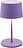 Lampa bezprzewodowa Olivia Mini 22 cm liliowa