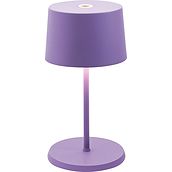 Lampa bezprzewodowa Olivia Mini 22 cm liliowa