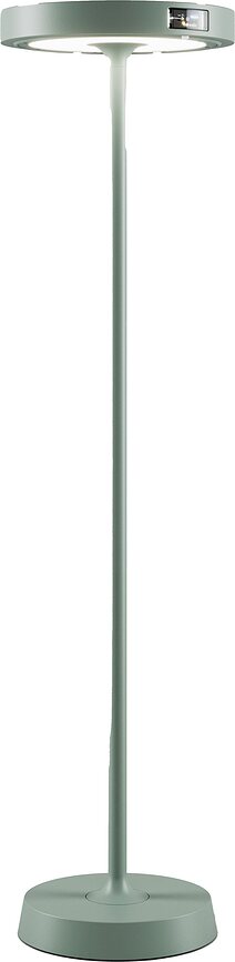 Lampa solară Barbell, cu înălțime reglabilă, verde salvie