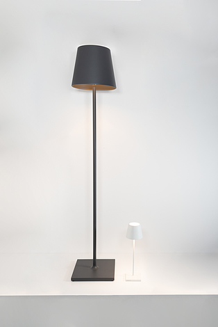 Lampa stojąca Poldina XXL z regulowaną wysokością