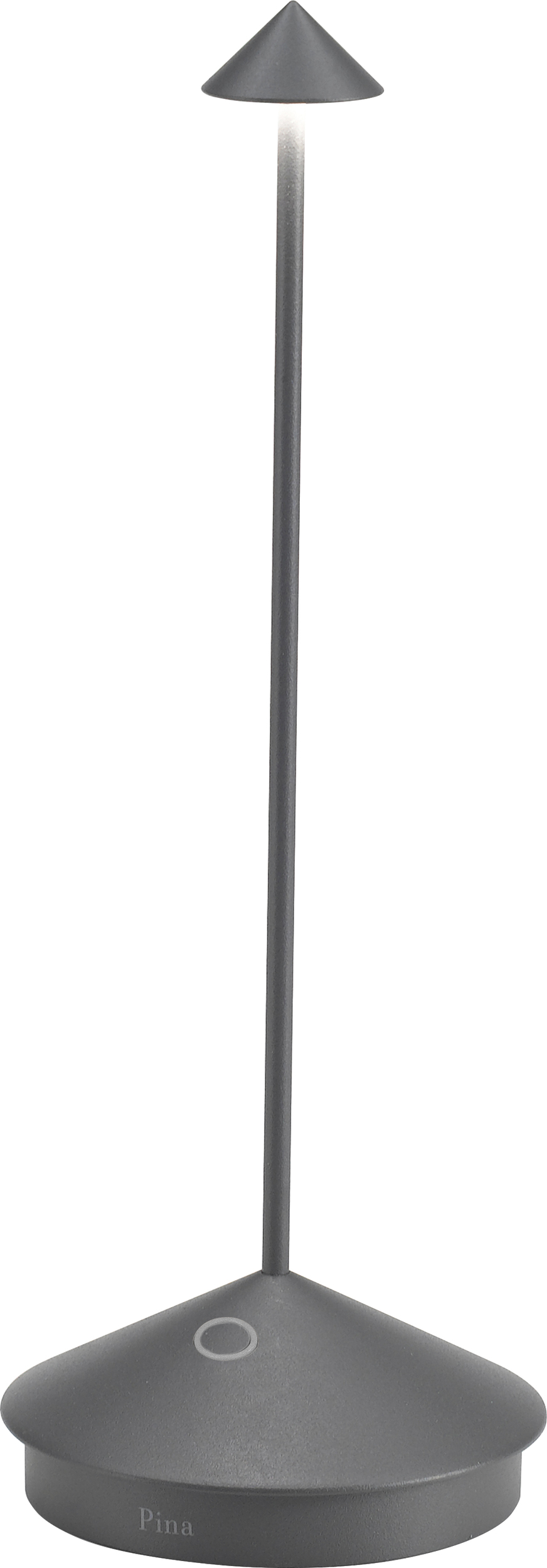 Lampa stołowa Pina ciemnoszara