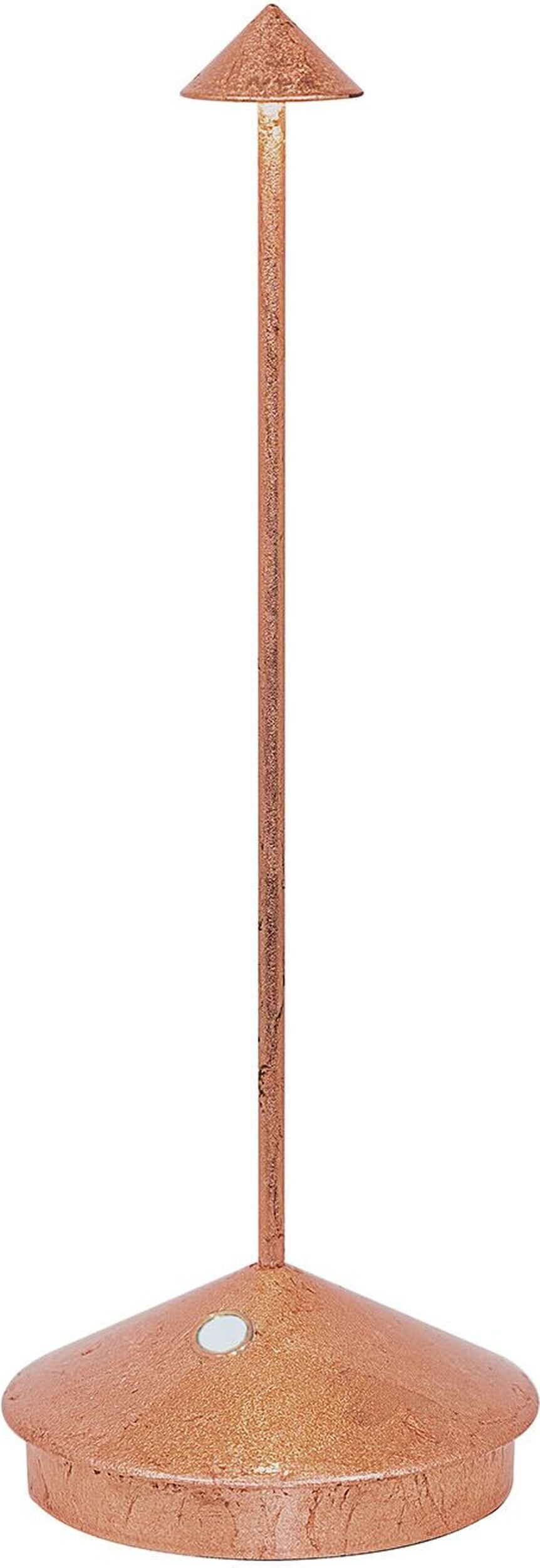 Lampa stołowa Pina miedziana