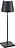 Lampa stołowa Poldina 38 cm ciemnoszara