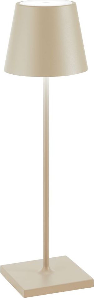 Lampa stołowa Poldina 38 cm piaskowa