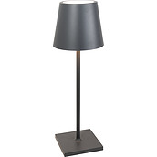 Lampa stołowa Poldina 49,7 cm ciemnoszara