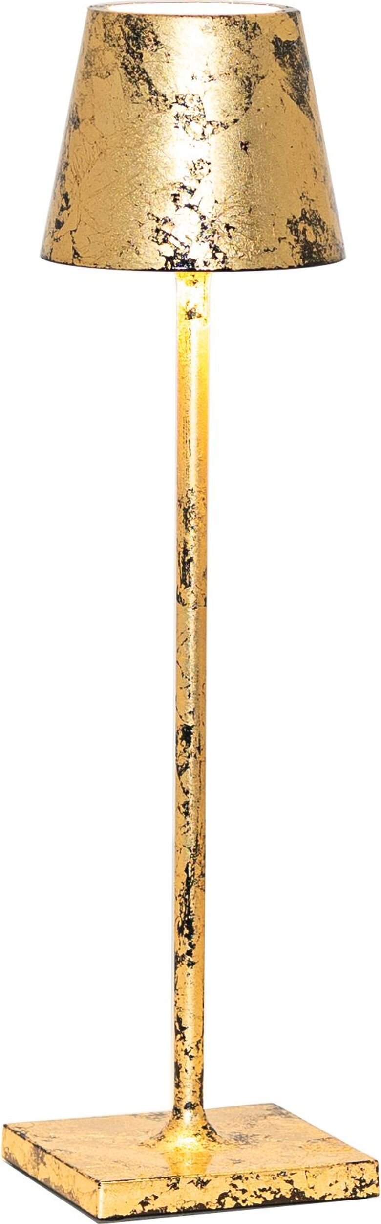 Lampa stołowa Poldina Micro 27,5 cm czarno-złota