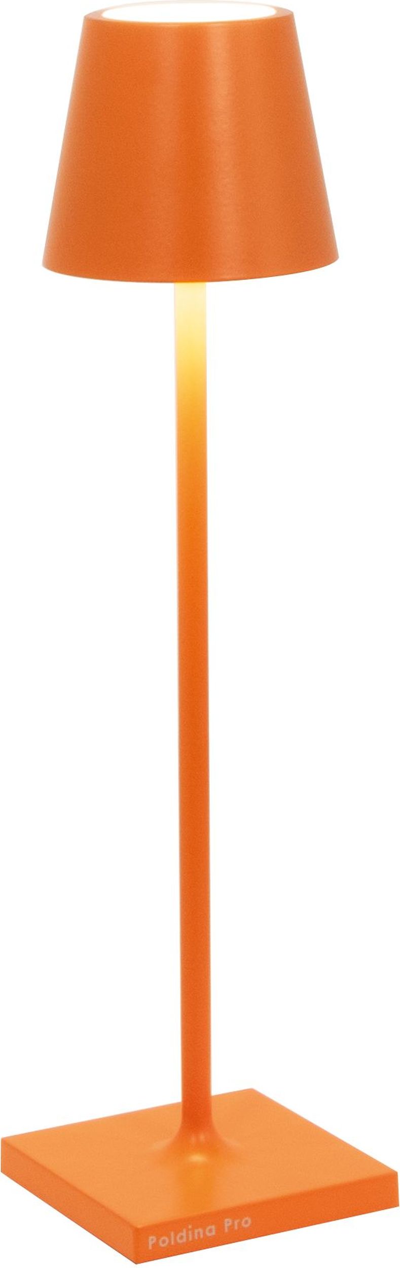Lampa stołowa Poldina Micro 27,5 cm pomarańczowa