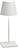 Lampa stołowa Poldina Mini 30 cm biała