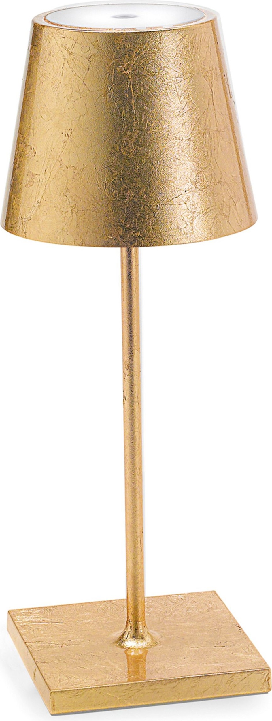 Lampa stołowa Poldina Mini 30 cm złota
