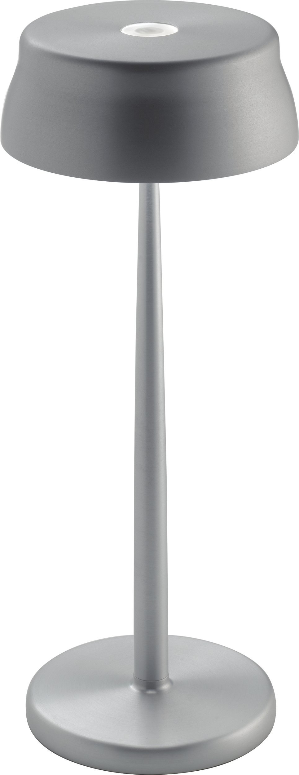 Lampa stołowa Sister 32,8 cm srebrna
