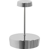 Lampa stołowa Swap Mini 14,8 cm metaliczna srebrna