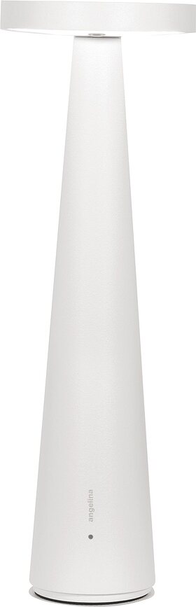 Lampada da tavolo Angelina wireless, bianca