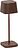 Lampada senza fili Ofelia Micro 20 cm marroncina